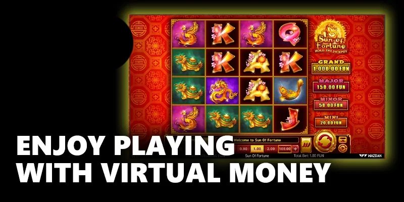 Playing game in Parimatch with virtual money
